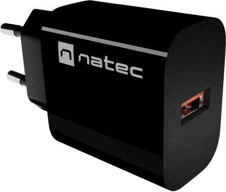 Karikues Natec Ribera 18W USB-A, i zi