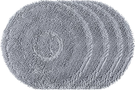 Set leckash rrotulluese (mop) Roborock Saros 10R / Saros Z70, 4 copë, gri