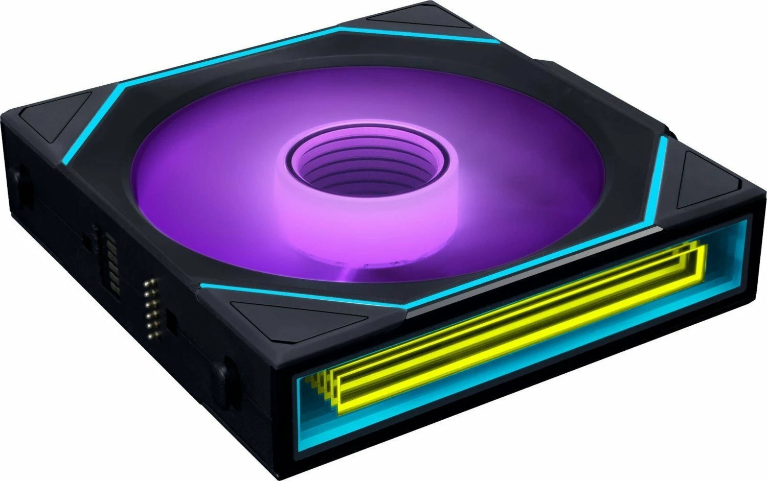 Ventilator PC Lian Li Uni Fan SL-INF120 ARGB Wireless 12SLIN1W1B, 120mm, PWM 4-pin, 2300rpm, 67CFM, 1 copë, i zi
