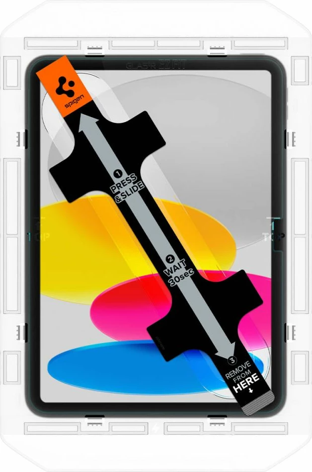 Xham mbrojtës Spigen Glas.tR EZ Fit për iPad 10.9" (2022), Transparent