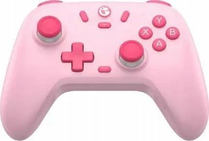 Kontrollor lojërash GameSir Nova Lite HRG71093, wireless Bluetooth, me vibrim, për PC/Nintendo Switch/Android, pink