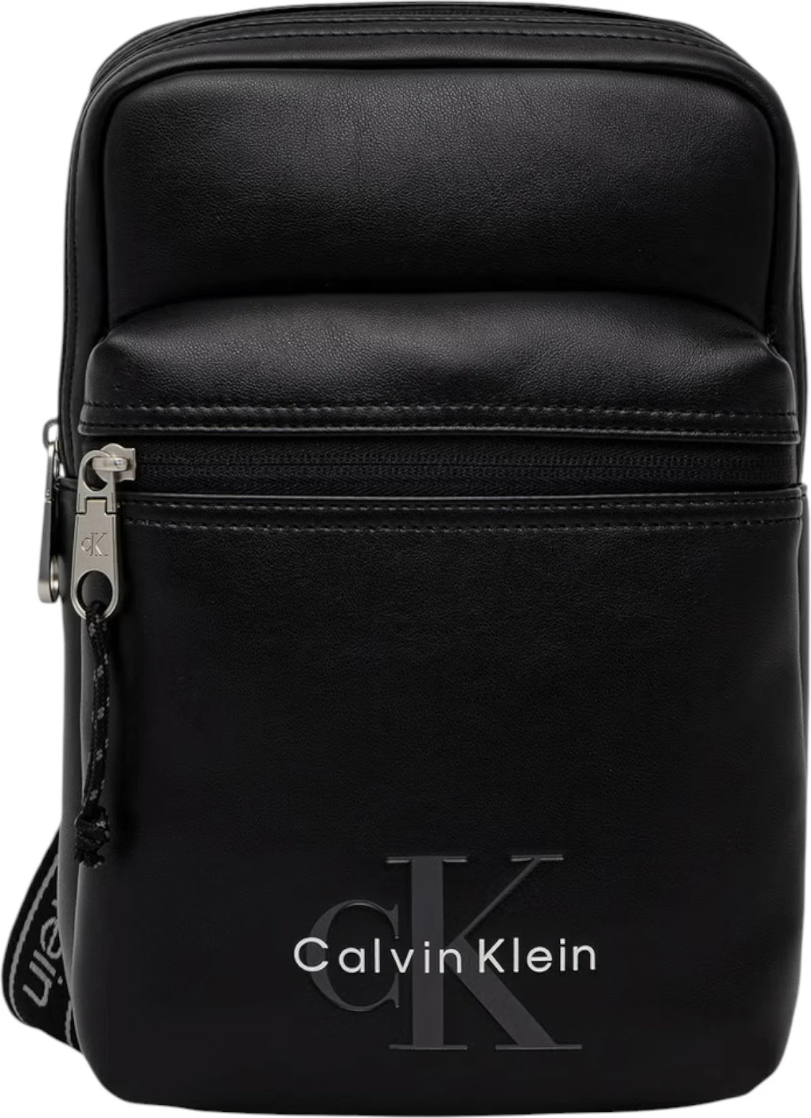 Çantë crossbody Calvin Klein LV04D3449G për meshkuj, e zezë