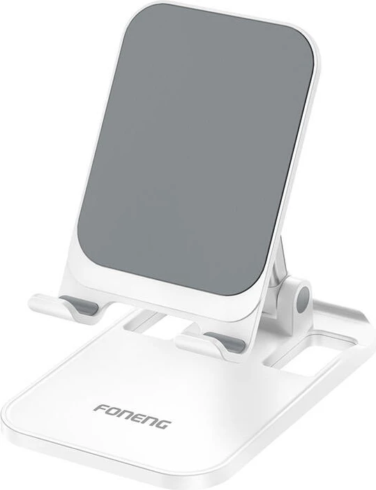 Mbajtëse telefoni Foneng CP108, e palosshme, e bardhë