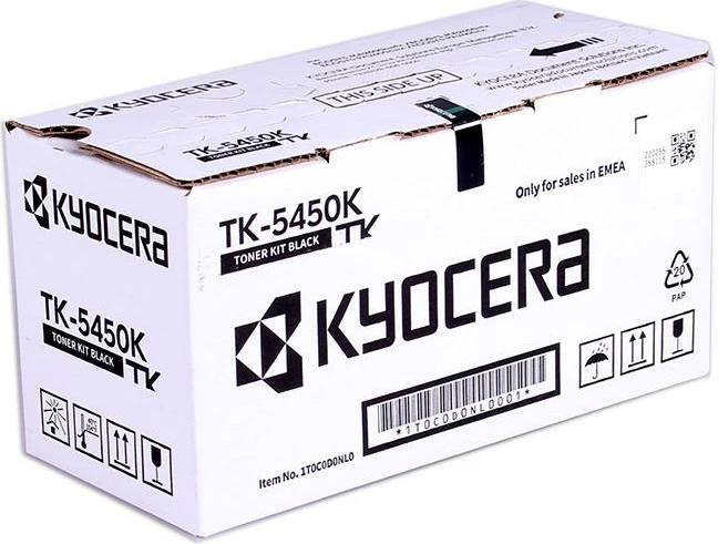 Toner Kyocera TK-5450K ECOSYS, rendiment 2,400–4,400 faqe, i zi