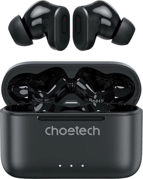 Kufje TWS Choetech BH-T15 me ANC+ENC, të zeza
