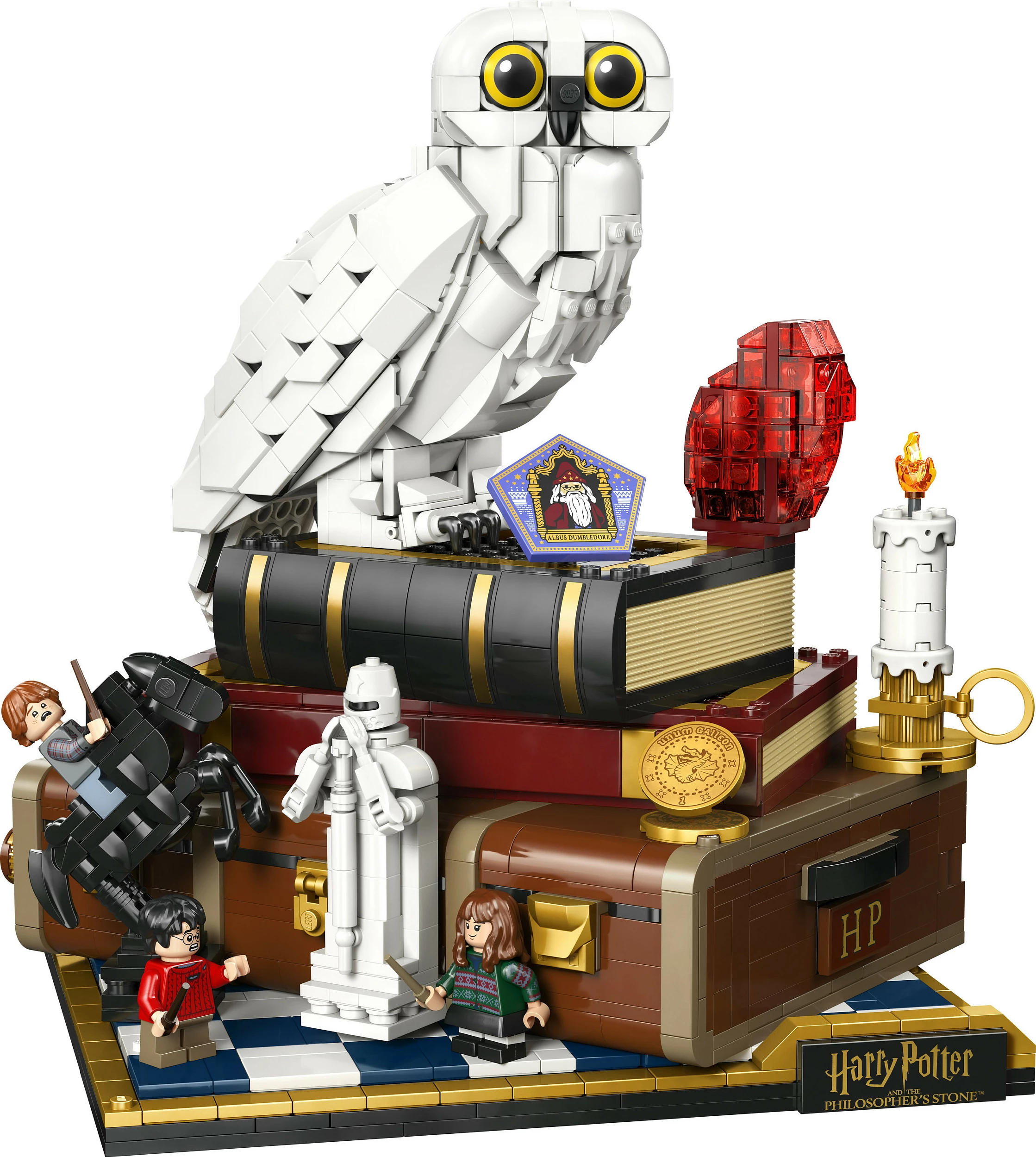 Set ndërtimi LEGO Harry Potter 76466 Philosopher's Stone Collectors' Edition, 1571 pjesë, 18+, multikolor