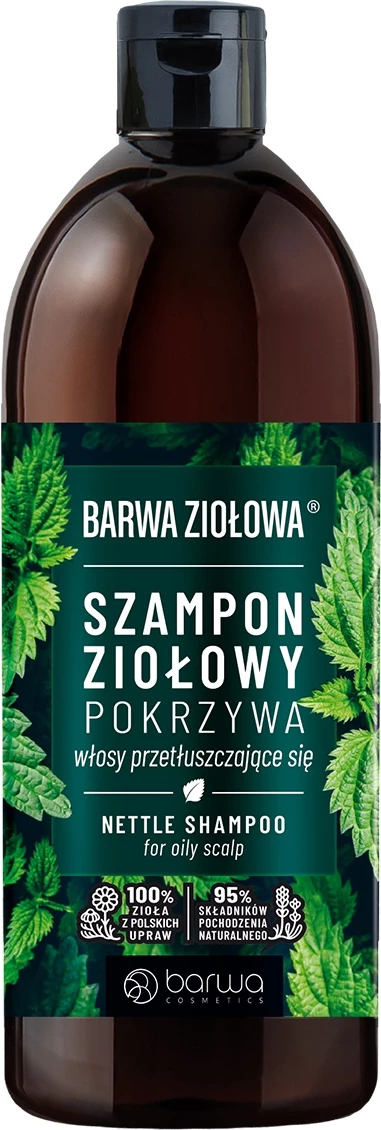 Shampon për femra Barwa Herbal për flokë të yndyrshme, 480ml