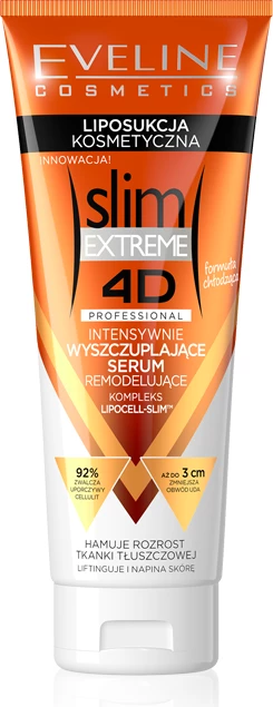 Serum dobësues për trup Eveline Slim Extreme 4D Liposuction 250ml