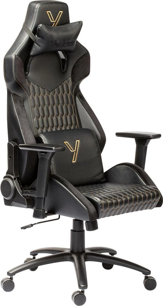 Karrige Gaming Yenkee YGC 110GD ONYX, E zezë me të artë