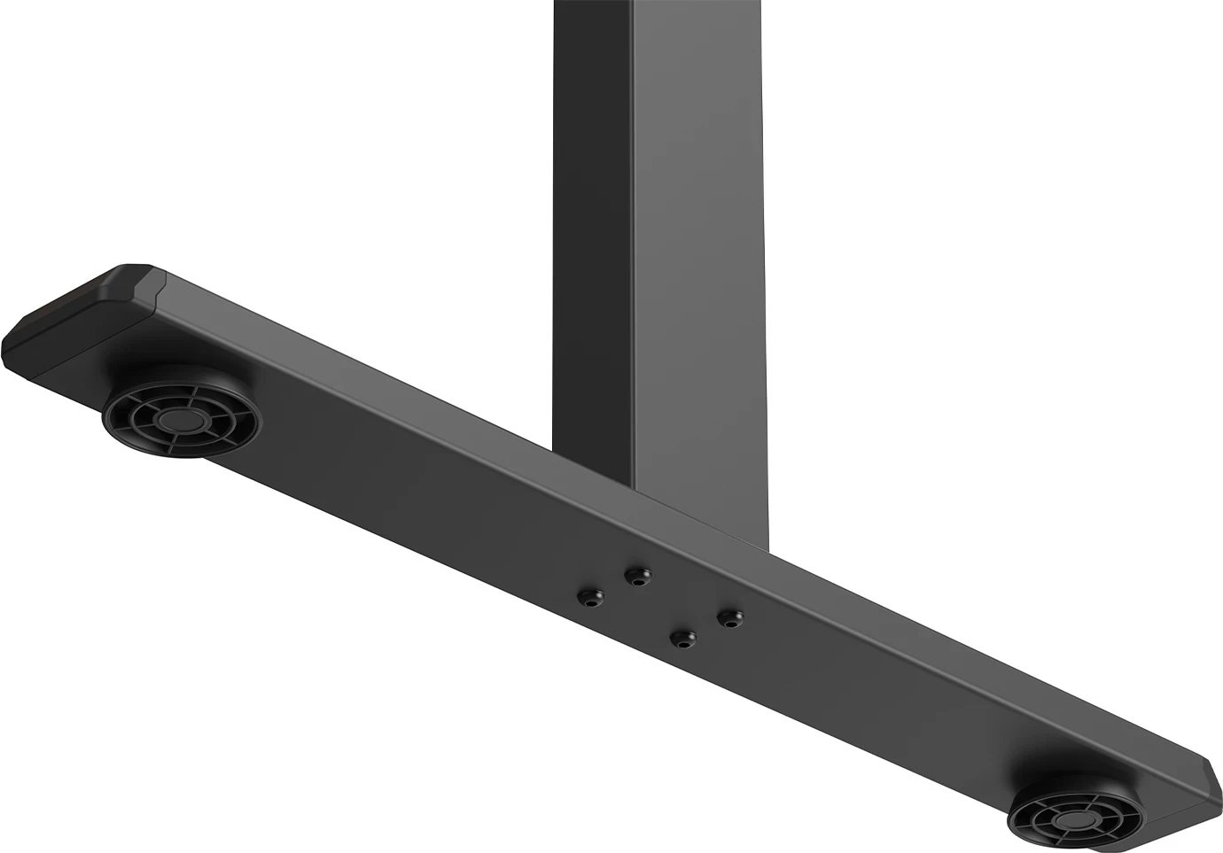Kornizë tavoline elektrike sit-stand UVI Lite V2, 84-130 cm, 71-119 cm, 80 kg, e zezë mat