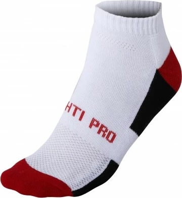 Çorape të shkurta LAHTI PRO L3090843, 43-46, bardhë/kuqe, 3 palë