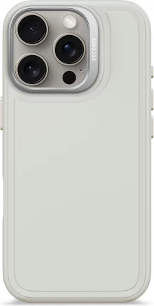 Mbështjellës Decoded AntiMicrobial Silicone Stacks me MagSafe për iPhone 16 Pro, Gri