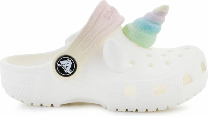 Këpucë për fëmijë Crocs, të bardha