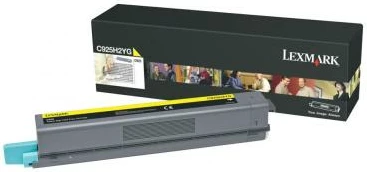 Toner Lexmark C925H2YG kapacitet i lartë 5500-8800 faqe origjinal, e verdhë
