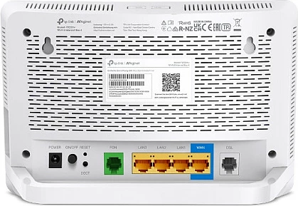Router TP-Link Wi-Fi 6 Internet Box 4, Dual-band, Gigabit, i bardhë