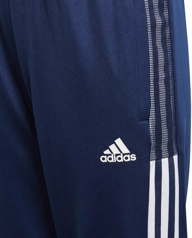 Pantallona sportive për fëmijë adidas, blu marin [Madhësia: 116 cm]