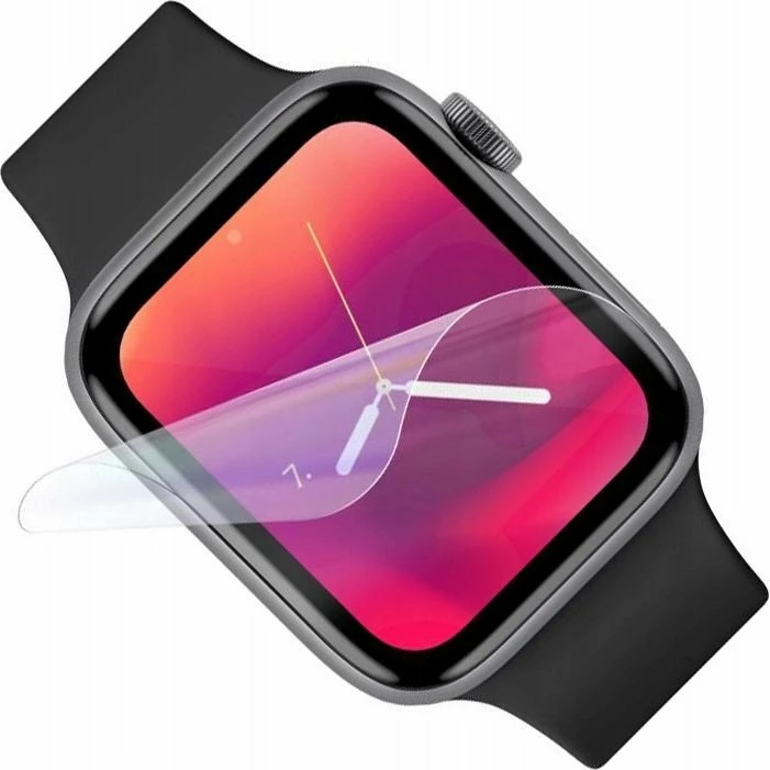 Film mbrojtëse Fixed Invisible Protector për Apple Watch 10 46mm, TPU 0.125mm, 2 copë, Transparent