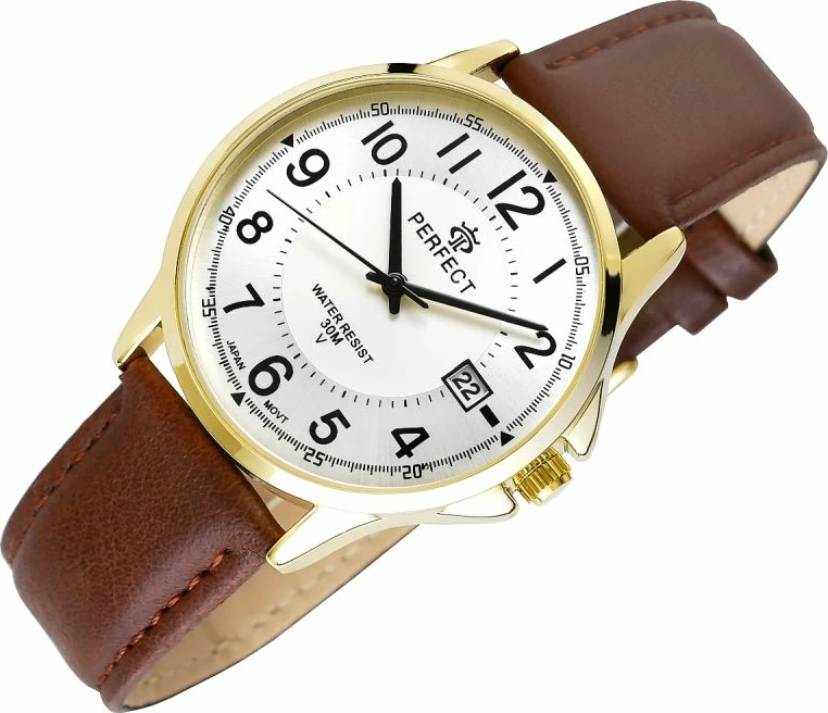 Orë dore për meshkuj PERFECT, ngjyrë ari