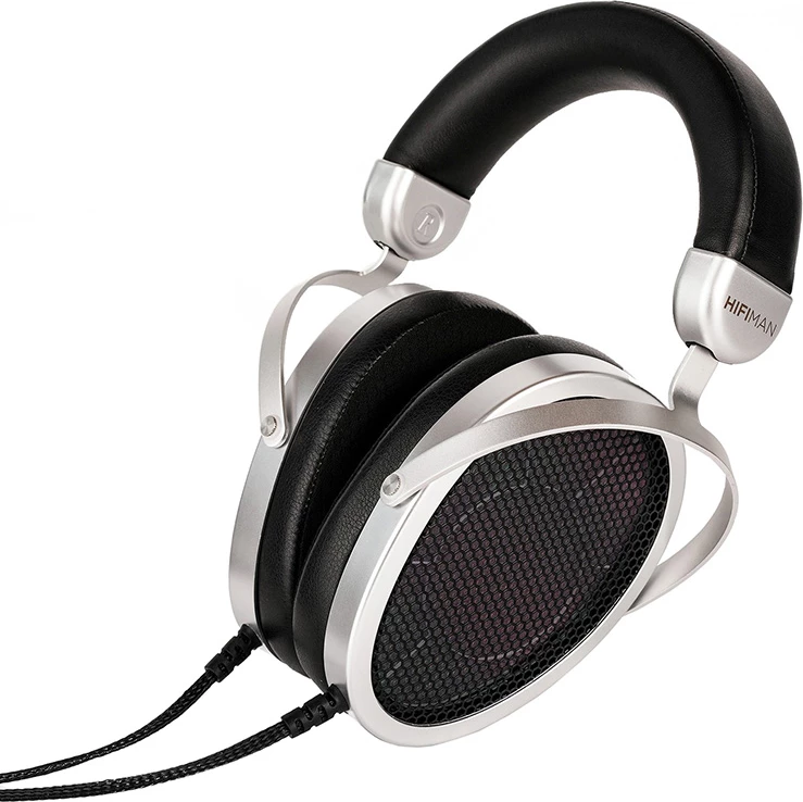 Kufje HiFiMAN Mini Shangri La elektrostatike, Wired, argjendtë/zezë