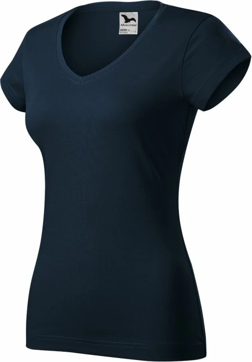 Maicë Malfini, modeli Fit me qafë V për femra, ngjyrë blu marine [Madhësia: S]