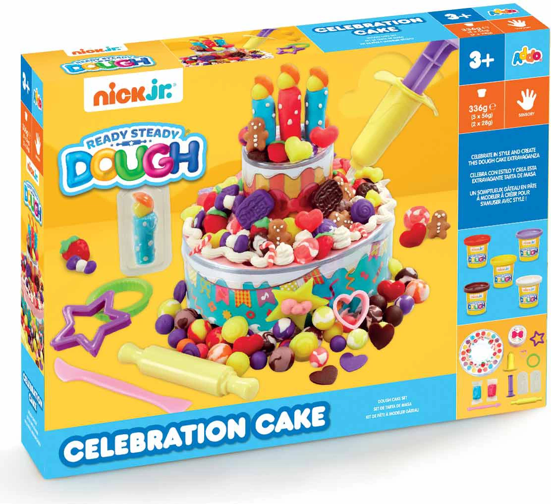 Nick Jr. Ready Steady Dough Celebration Cake