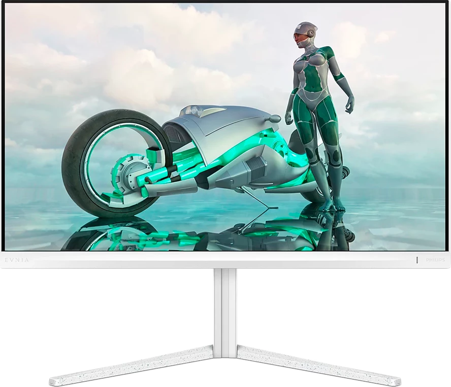 Monitor PHILIPS Evnia 3000 27M2N3501PA 27" QHD Fast IPS 240Hz (260Hz OC), HDR10, Adaptive Sync, 2xHDMI, 1xDP, altoparlantë, i bardhë