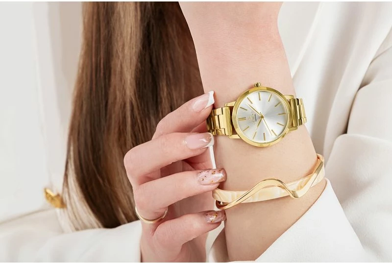 Orë dore femrash Giewont GW2360-B2, gold silver