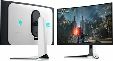 Monitor Dell Alienware AW3225QF QD-OLED 4K UHD 240Hz i lakuar, bardhë/zi