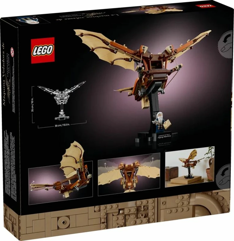 Set ndërtimi Lego për të rritur, Leonardo da Vinci