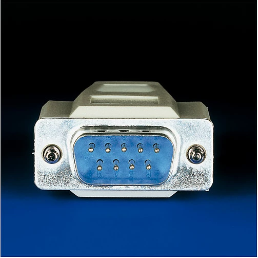 Kabllo seriale ROLINE RS232 DB9 M-F, 10 m, gri