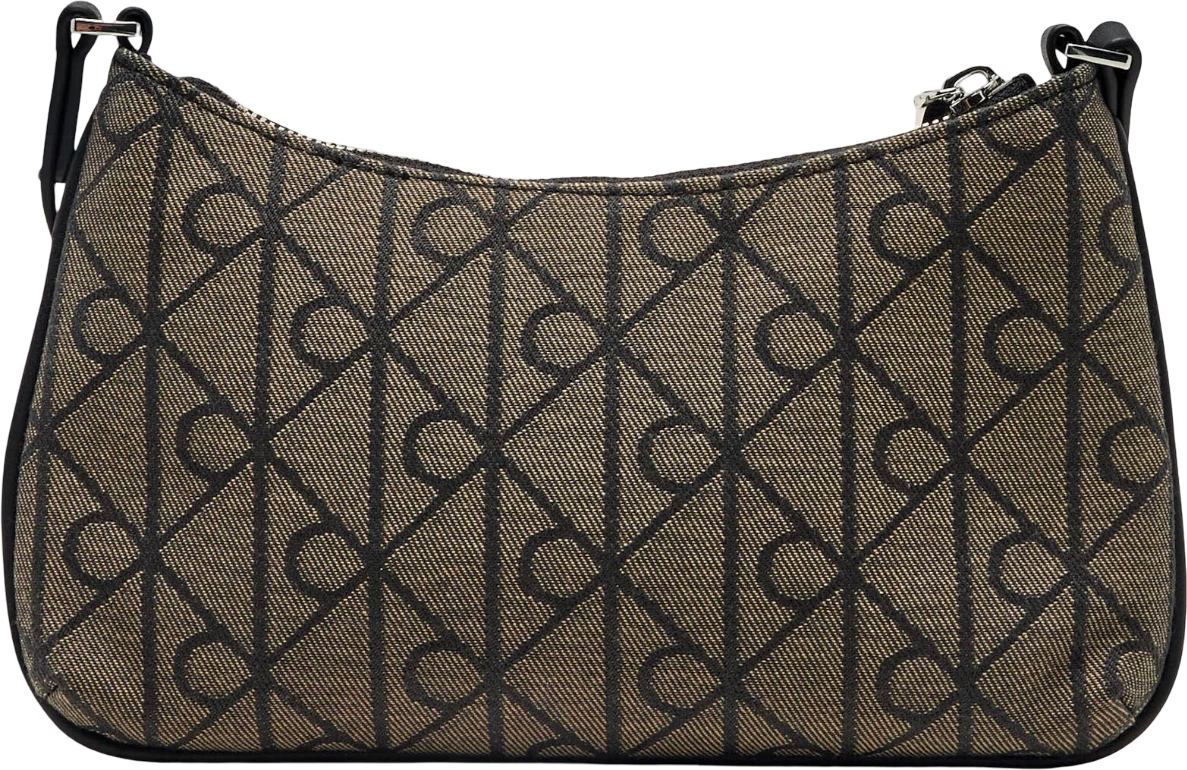 Çantë mini për femra Calvin Klein LV04F1164G, e zezë-bezhë