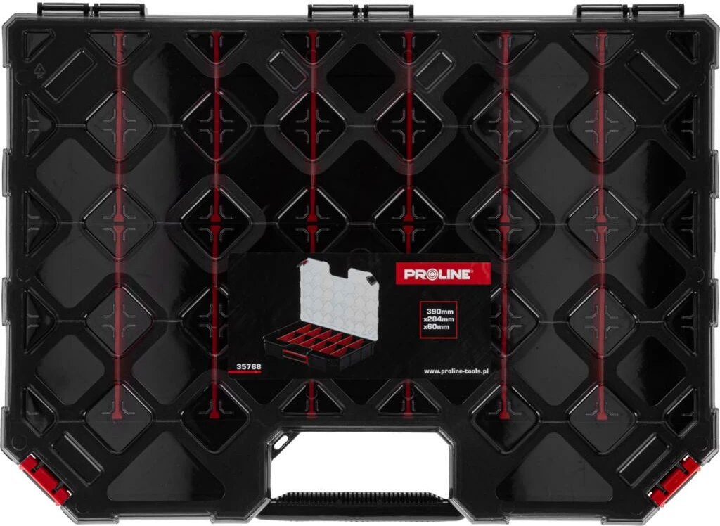 Organizator Proline 35768 39x28.4x6 cm, zi/kuq