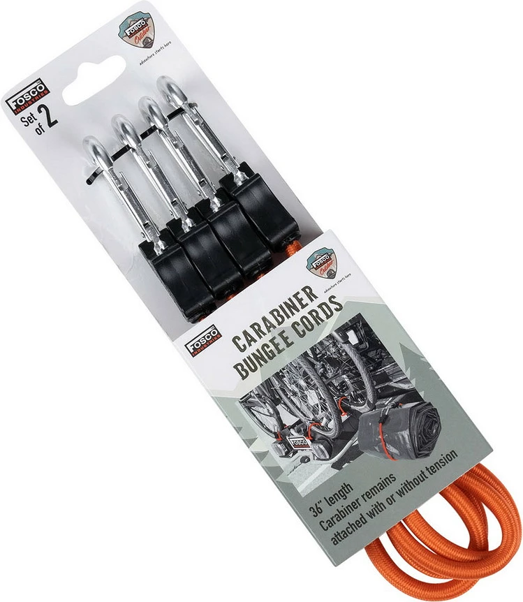 Mbijetesë Dhe Kampim Fosco Industries Carabiner bungee cords 36 inch