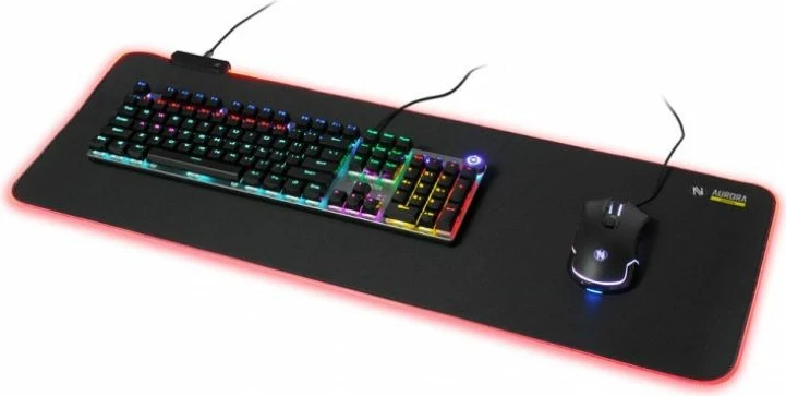Mouse pad gaming iBox, e zezë