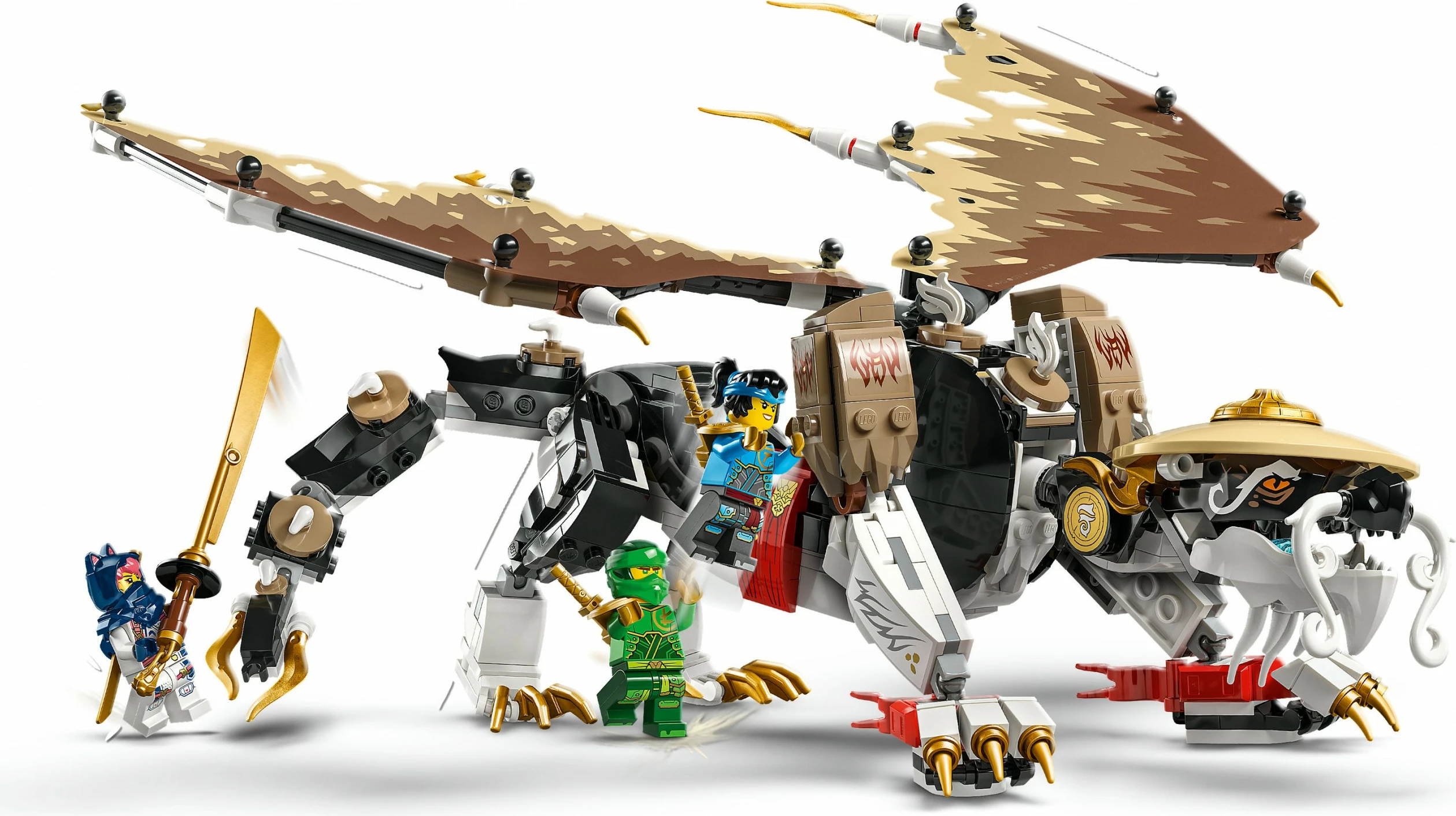Set ndërtimi LEGO NINJAGO Egalt the Master Dragon 71809, 532 pjesë, multingjyrësh