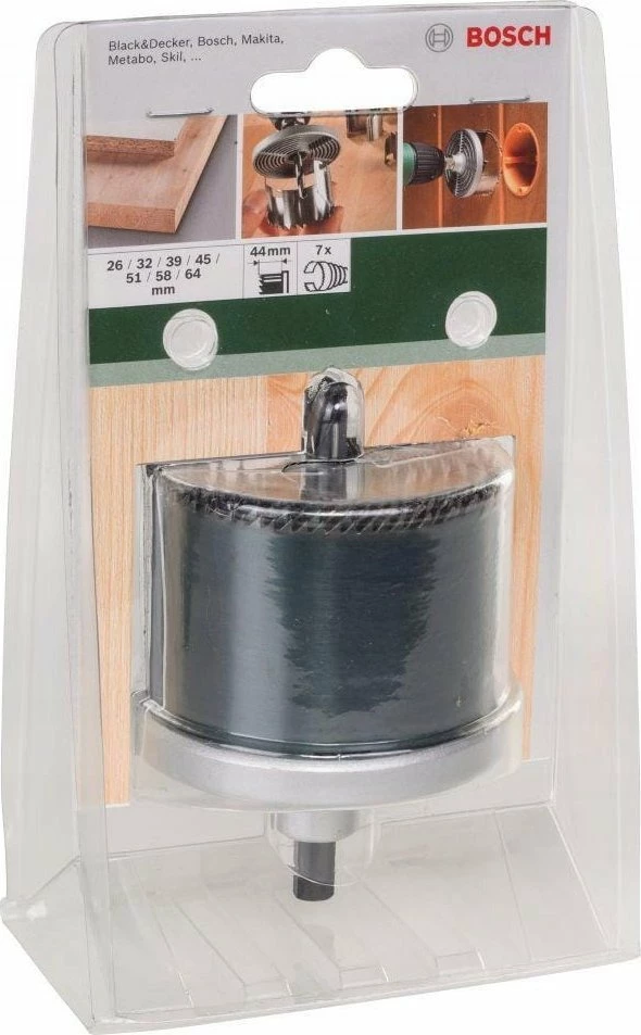 Set sharrash kupë Bosch 2609255636 26-64 mm (7 diametra) 9 copë