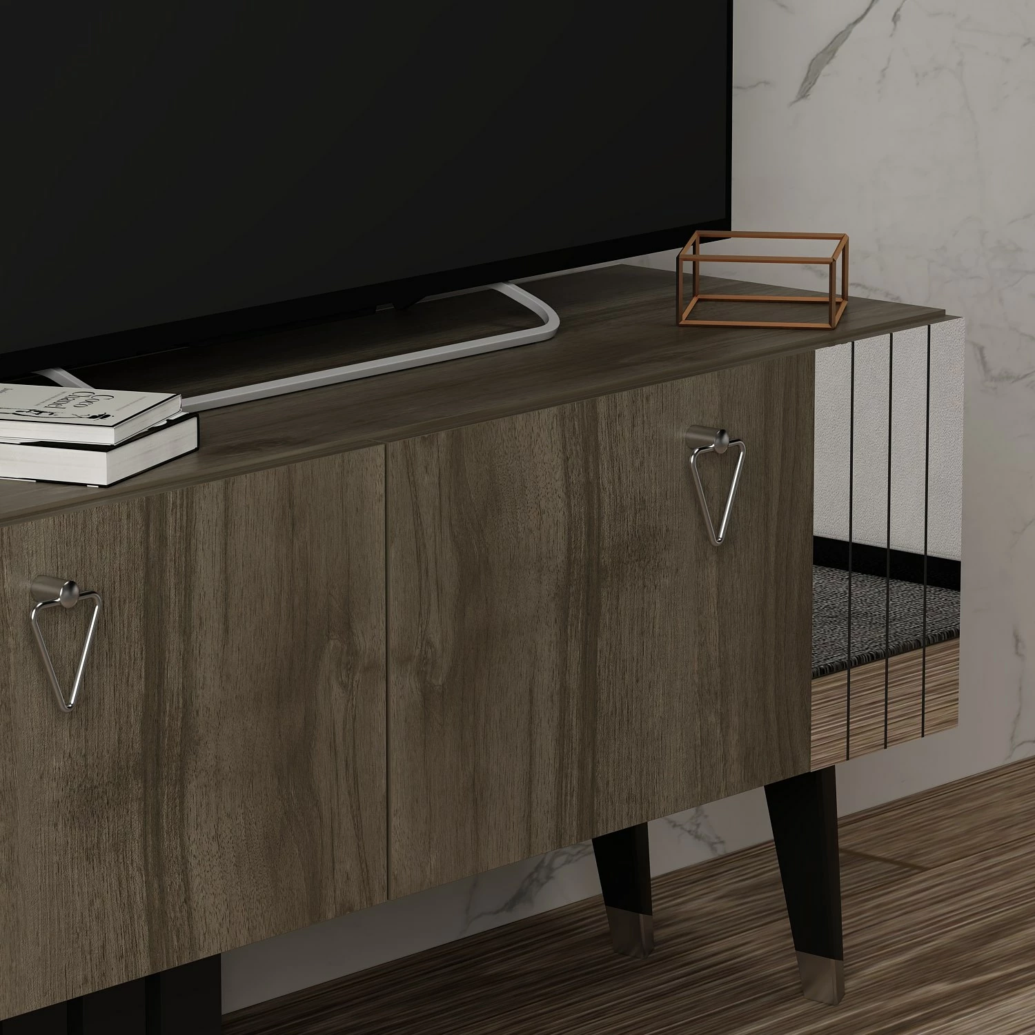 Komodë TV Hanah Home, ngjyrë arre, Tarab