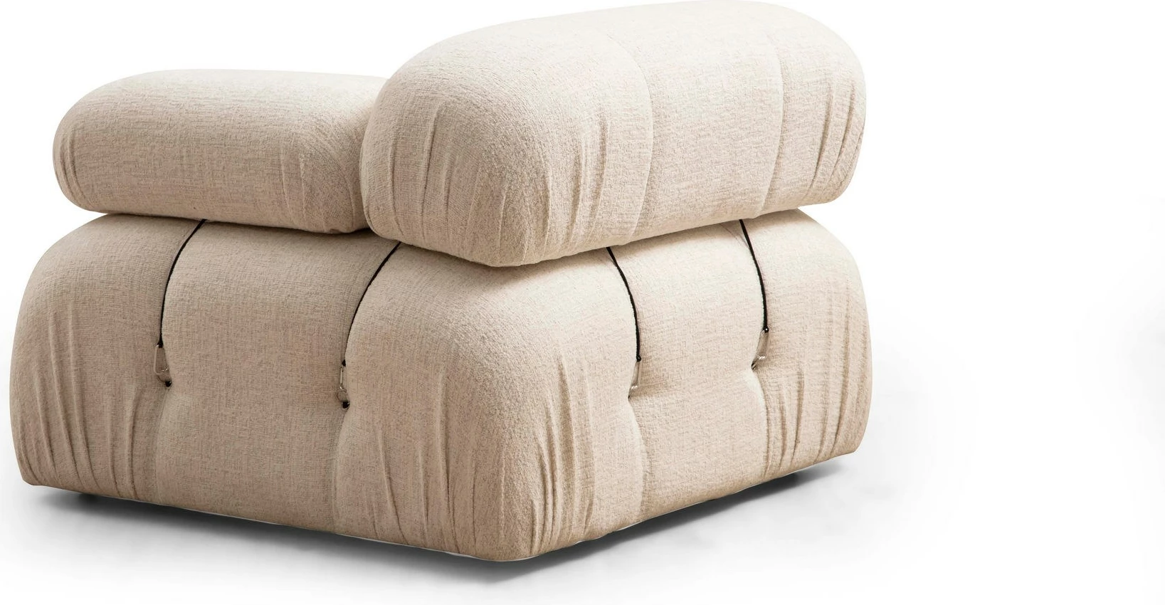 Këndare Atelier del Sofa, krem Bubble Bouclette, L1-O1-1R-PUF