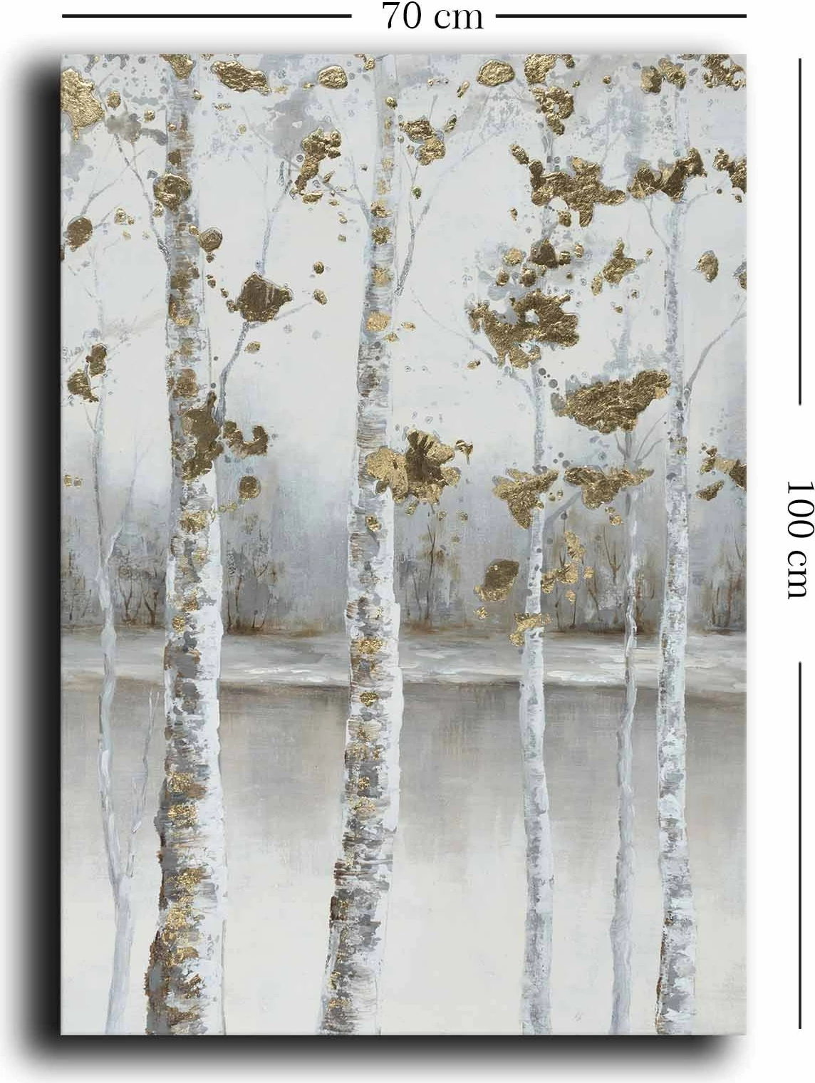Pikturë dekorative në kanavacë, Wallity, 70100softc-016, shumëngjyrëshe, 70x100cm