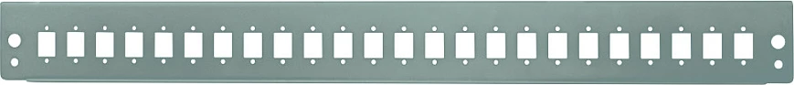 Panel përparmë fibër optike LogiLink, 24 porta LC-Duplex/SC-Simplex, gri e çelët