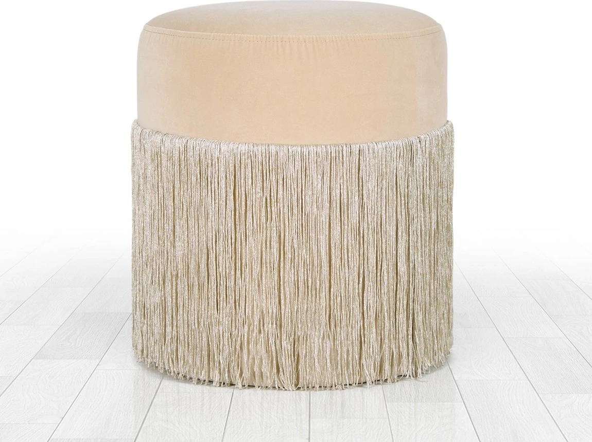 Puf Atelier del Sofa, ngjyrë krem, Merkur