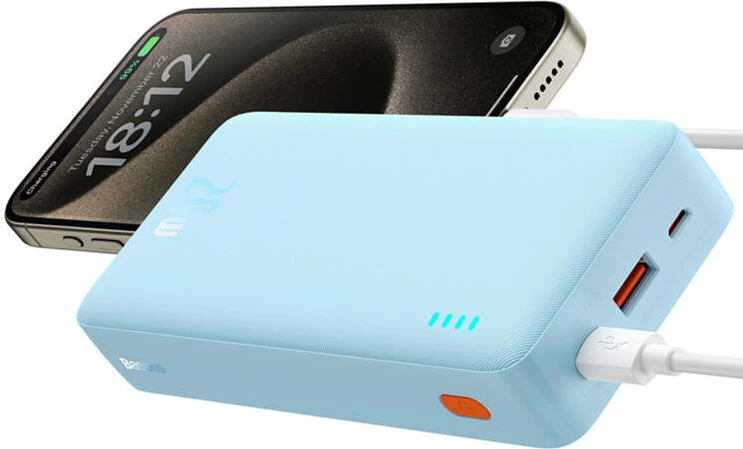 Powerbank Baseus Airpow 20000mAh 20W, kaltër