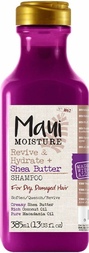 Shampon për femra Maui Moisture Revive & Hydrate + Shea Butter, 385ml