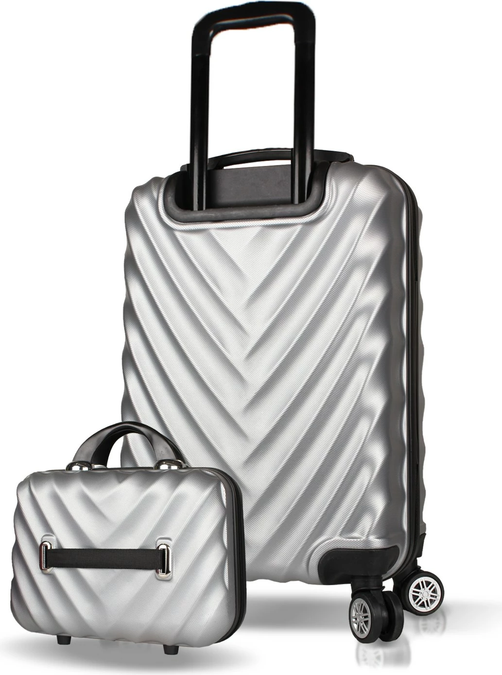 Set valixhesh (2 copë), ngjyrë gri, Zoozie Bags, 7354