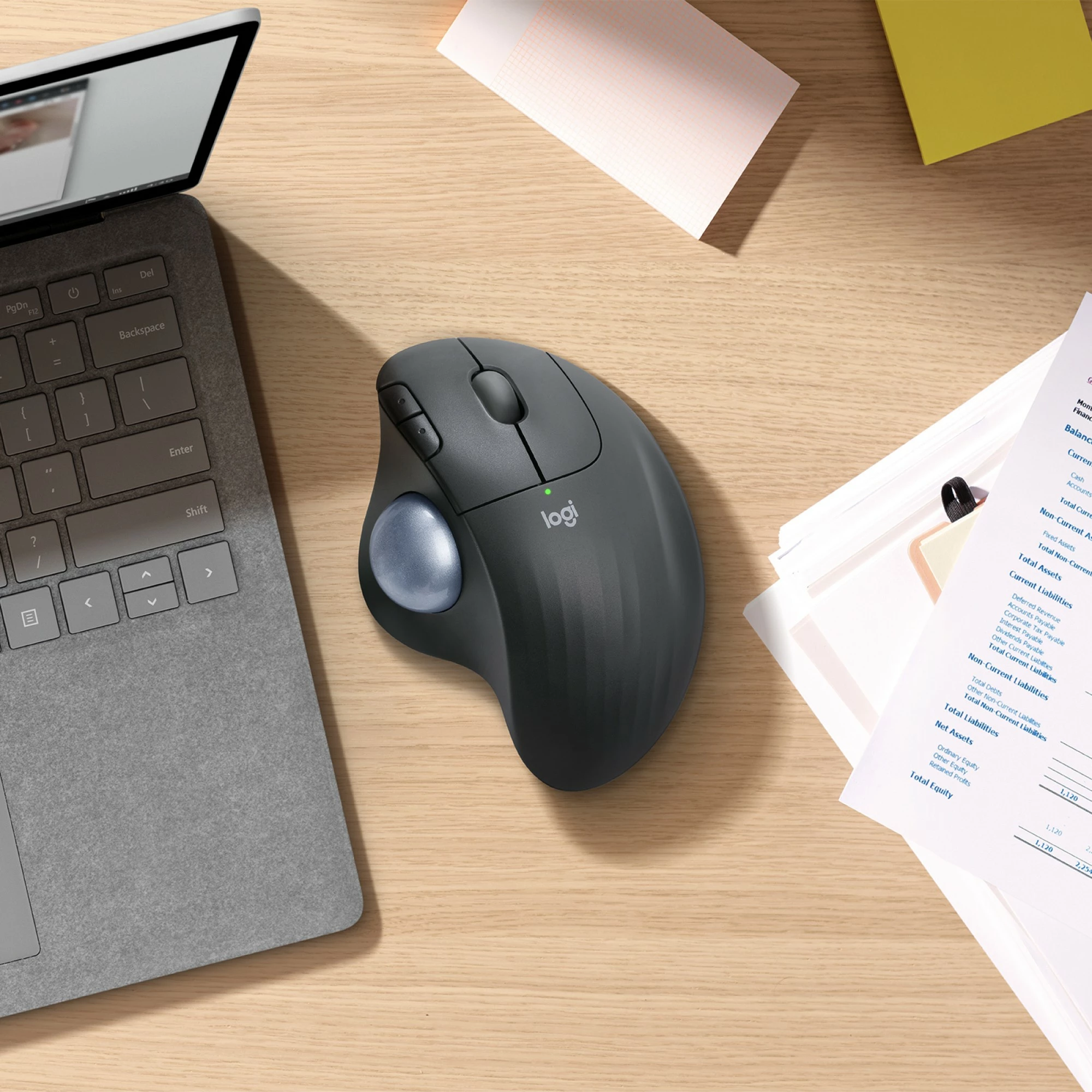 Maus Logitech ERGO M575 për Biznes - OFFWHITE - EMEA