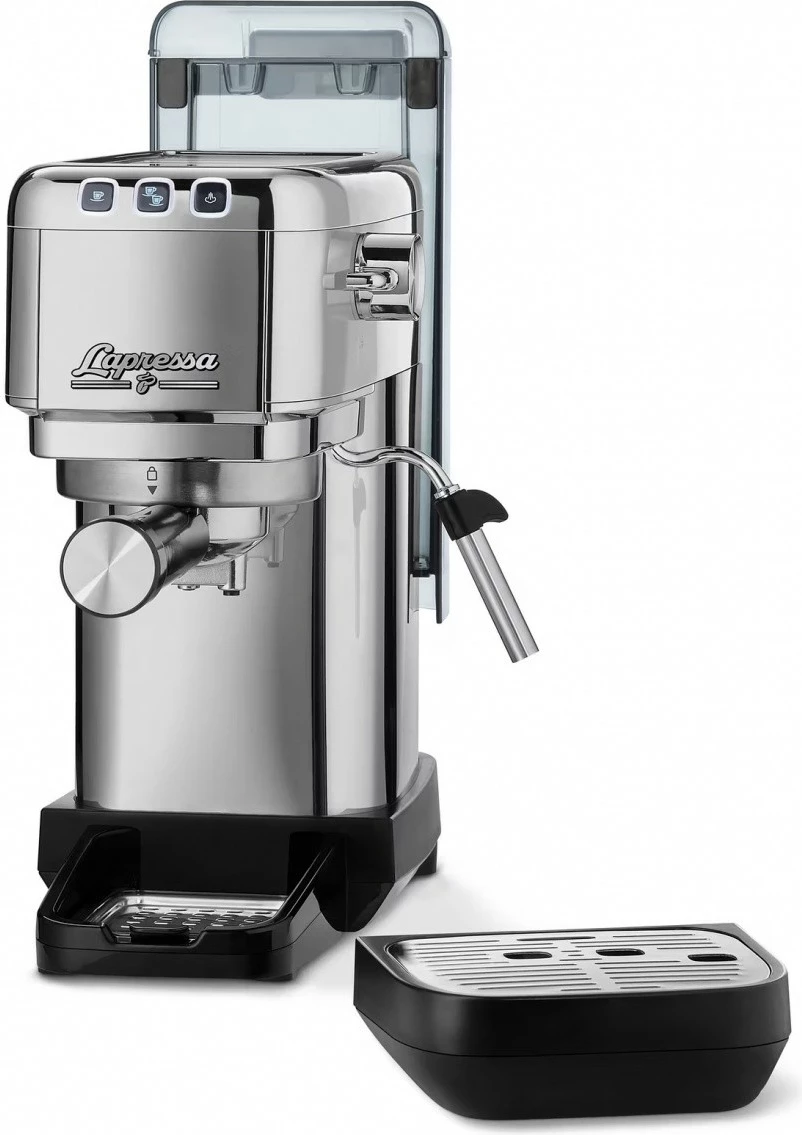 Aparat espresso me levë Tchibo Lapressa 1300 W 15 bar 0.98 L (MPN 624549), çelik