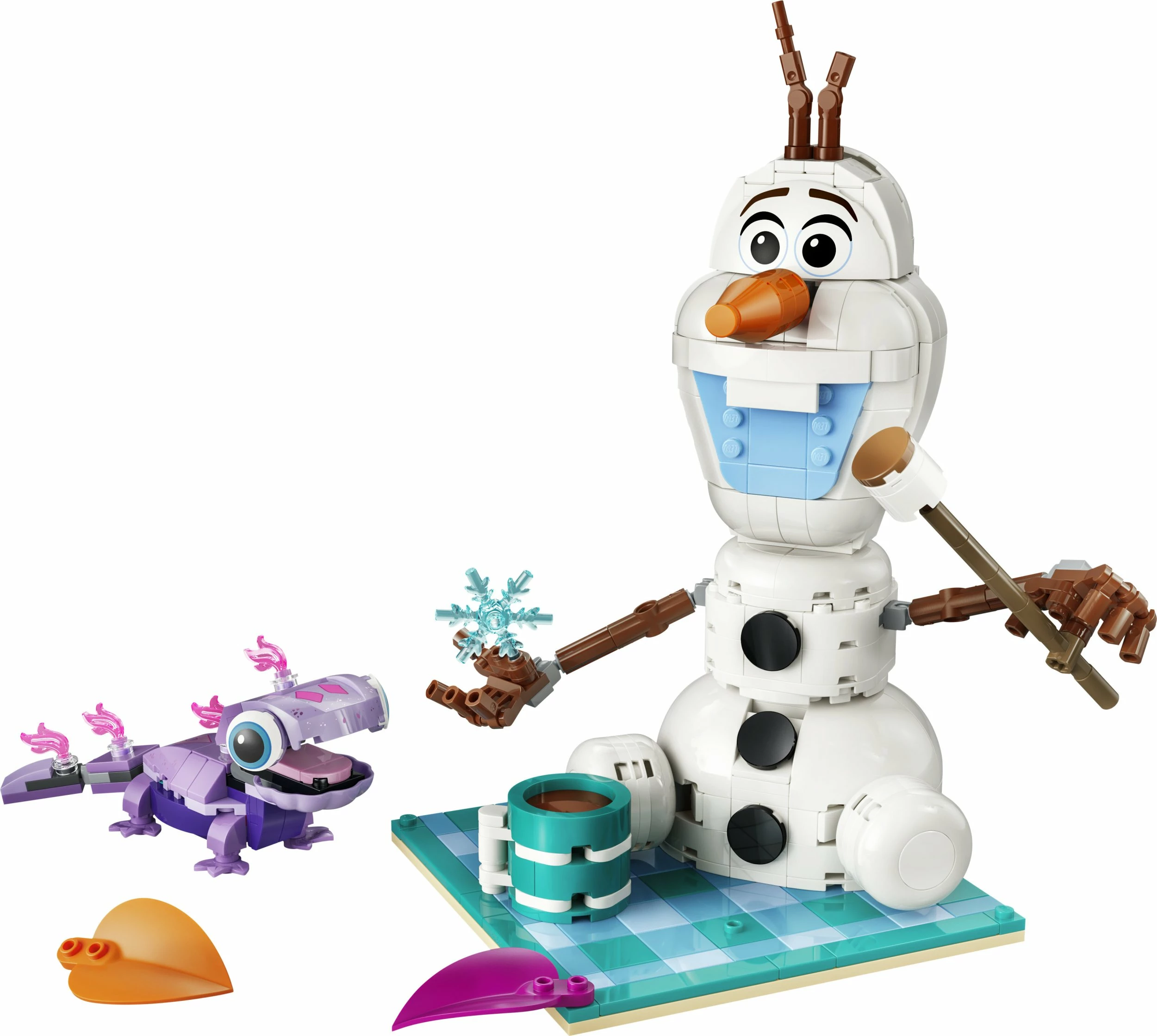 Set LEGO Disney Frozen Olaf and Bruni Picnic 43287, 478 copë
