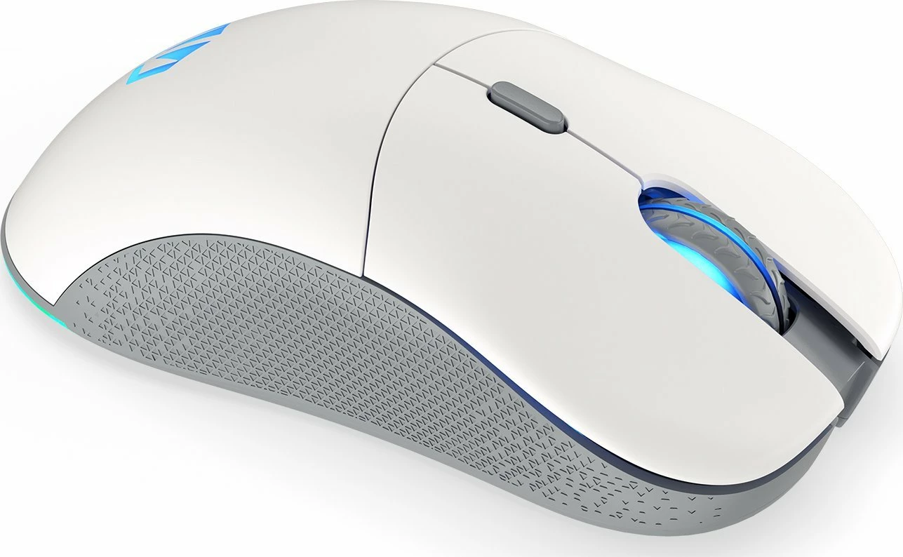 Maus Endorfy GEM Plus Wireless EY6A015 26000 DPI RGB 2.4GHz/USB 6 butona Onyx White, i bardhë