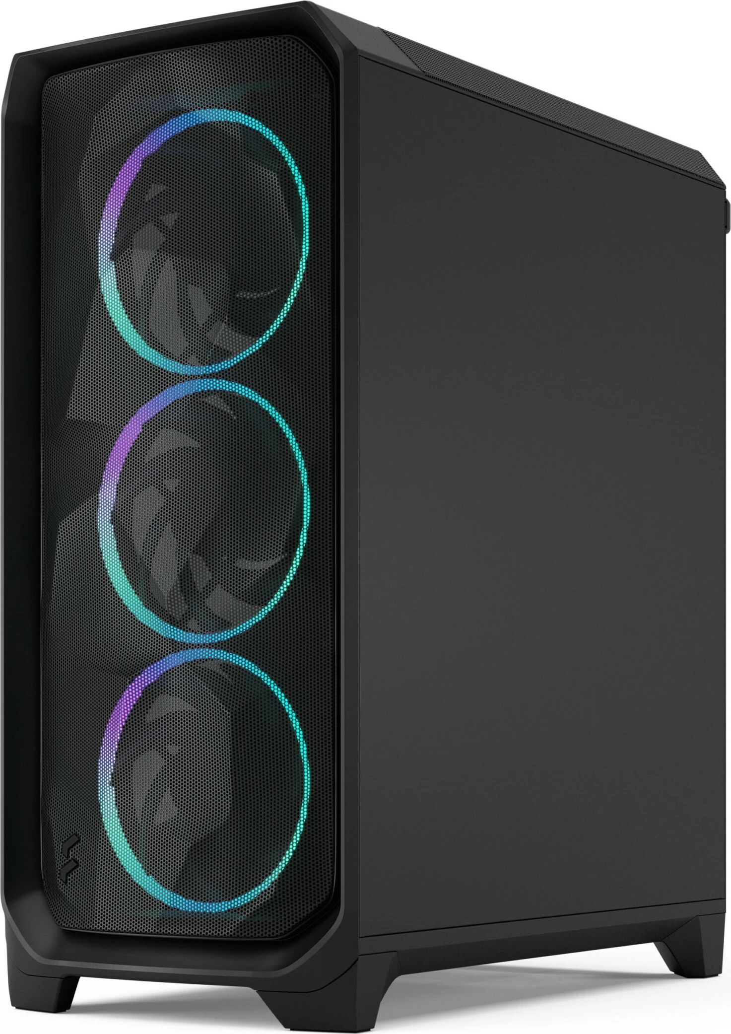 Kasë Fractal Design Meshify 3, RGB, Tempered Glass, e zezë