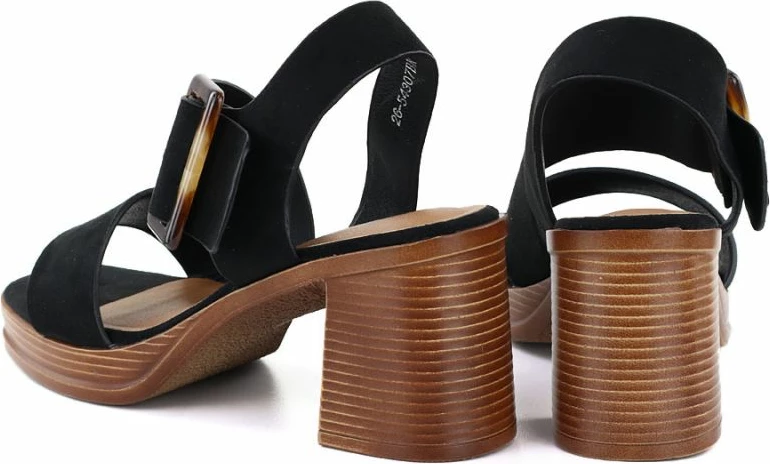 Sandale femrash Potocki 54307, të zeza